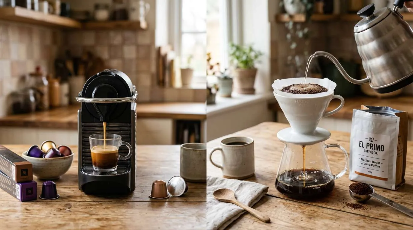 café dosette ou café moulu